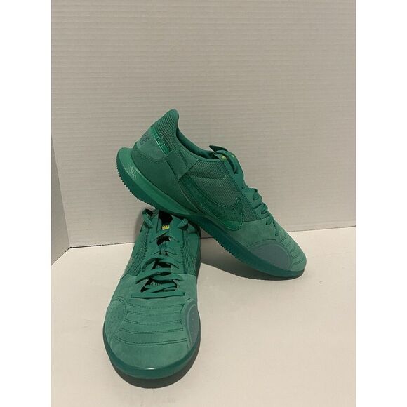 Nike Streetgato Low Top Soccer Shoes Green Mens Size 7.5 / W9 DC8466-301 Turf - Picture 2 of 5
